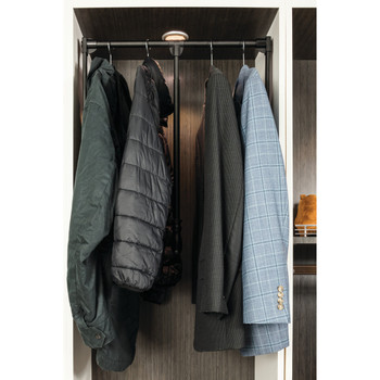 Soft-close Expandable Wardrobe Lift For 33" - 48" Openings