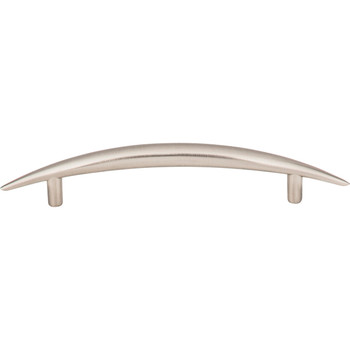 128 Mm Center-to-center Satin Nickel Arched Verona Cabinet Pull - 409223SN