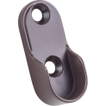 Screw-in Mounting Bracket For Oval Closet Rods