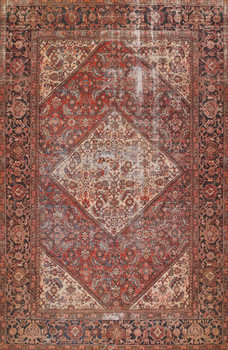 Momeni Afshar AFS44 Red Machine Made Area Rugs