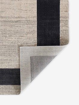 Momeni Edition EDI-4 Charcoal Machine Made Area Rugs