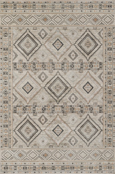 Momeni Genevieve GNV10 Ivory Machine Made Area Rugs