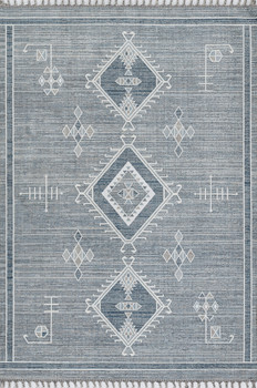 Momeni Rabat RBT-2 Blue Machine Made Area Rugs