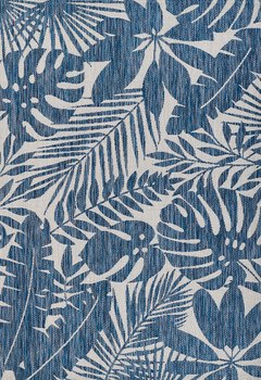 Novogratz Villa VI-13 Blue Machine Made Area Rugs