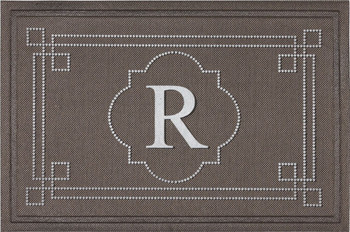 Textured Entry Mat Multi Machine Made Polyester Area Rug - 2' X 3' Rectangle - B1069 19376