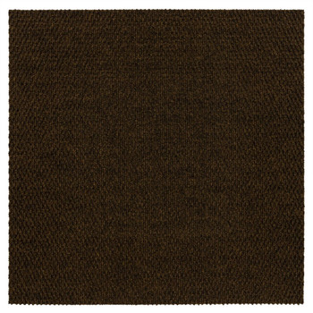 Needlepunch Carpet Tile Mahogany Machine Made Polyester Area Rug - 24"x24" 10pc Bx Square