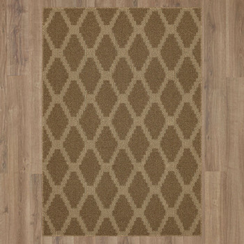 Tufted Basics Praline/tan Machine Tufted Polyester Area Rugs - EV465