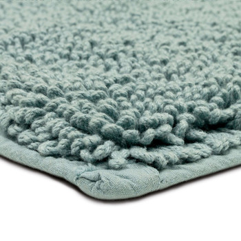 Classic Cotton II Bath Glacier Hand Hooked Cotton Area Rugs