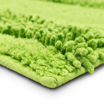 Composition Bath Fiesta Lime Machine Tufted Cotton Area Rugs