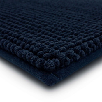 Island Life Bath Indigo Machine Tufted Micro Denier Polyester Area Rugs