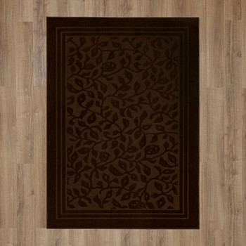 Lifestyle Chocolate Machine Tufted Polyester Area Rugs - V402