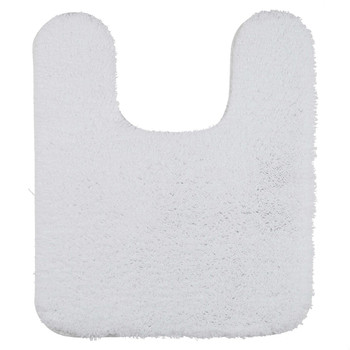 Pure Perfection Bath White Machine Tufted Nylon Area Rugs