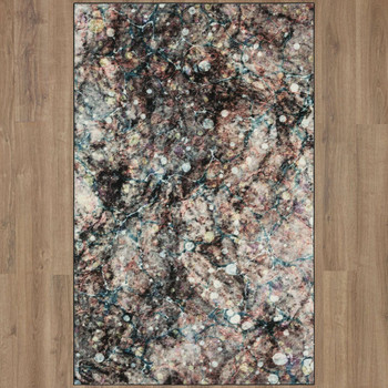 Prismatic Graphite Machine Tufted Polyester Area Rugs