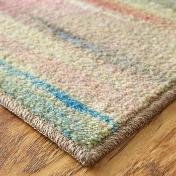 Prismatic Multi Machine Tufted Polyester Area Rugs - Z0204