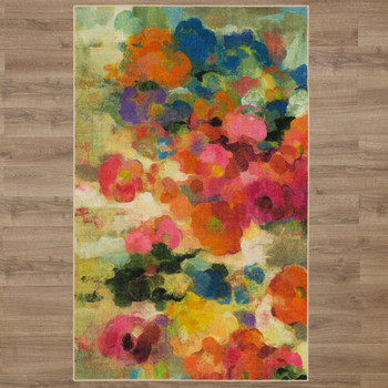 Prismatic Multi Machine Tufted Polyester Area Rugs - Z0256