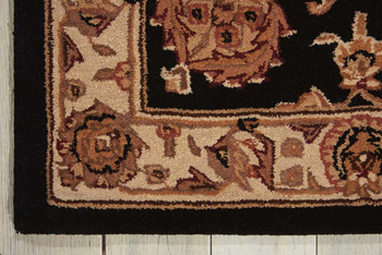 Nourison Heritage Hall HE19 Black Area Rugs