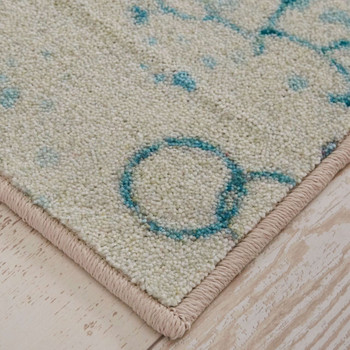 Prismatic Water Machine Tufted Polyester Area Rugs - Z0308