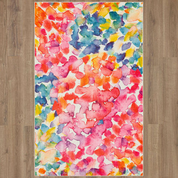 Prismatic Multi Machine Tufted Polyester Area Rugs - Z0342