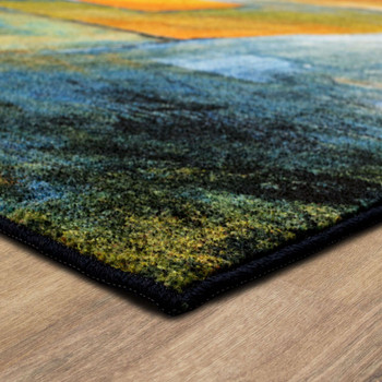 Prismatic Multi Machine Tufted Polyester Area Rugs - Z0384