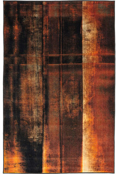 Prismatic Brown Machine Tufted Polyester Area Rugs - Z0385