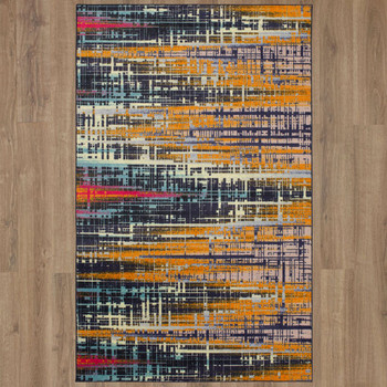 Prismatic Multi Machine Tufted Polyester Area Rugs - Z0526