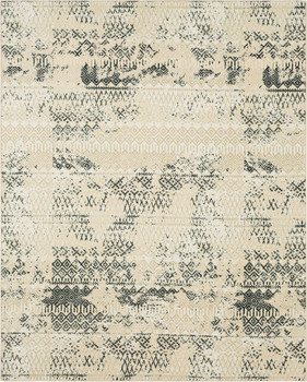 Prismatic Beige Machine Tufted Polyester Area Rugs - Z0577