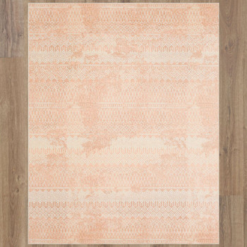 Prismatic Blush Machine Tufted Polyester Area Rugs - Z0577