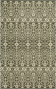 Prismatic Grey Machine Tufted Polyester Area Rugs - Z0588