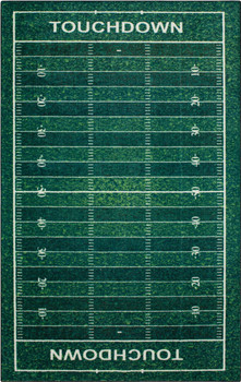 Prismatic Green Machine Tufted Polyester Area Rugs - Z0625