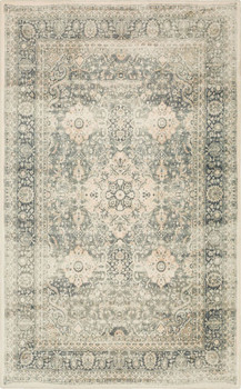 Prismatic Grey Machine Tufted Polyester Area Rugs - Z1012