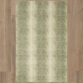 Prismatic Taupe Machine Tufted Polyester Area Rugs
