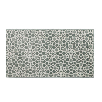 Prismatic Grey Machine Tufted Polyester Area Rugs - Z1148