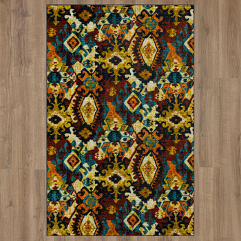 Latitudes Multi Machine Tufted Polyester Area Rugs - ZC027