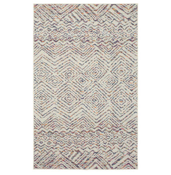 Carousel Multi Machine Tufted Polyester Area Rugs - ZL058