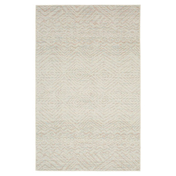 Carousel Blush Machine Tufted Polyester Area Rugs