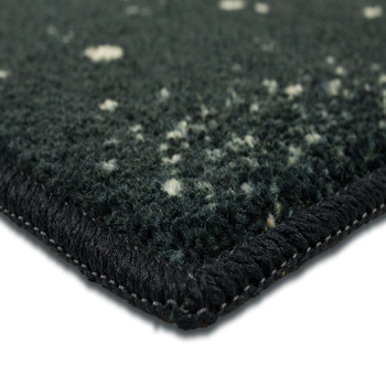 Prismatic Black Machine Tufted Polyester Area Rugs - ZW130