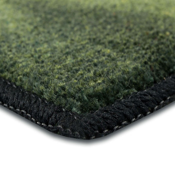 Prismatic Green Machine Tufted Polyester Area Rugs - ZW160