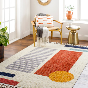 Livabliss Casablanca Shag CAG-2320 Modern Machine Woven Area Rugs