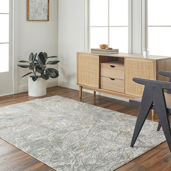 Surya Dresden DRE-2317 Modern Machine Woven Area Rugs