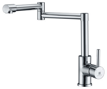 ANZZI Manis Series Deck-mounted Pot Filler In Polished Chrome - KF-AZ102