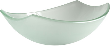 ANZZI Magician Series Deco-glass Vessel Sink In Lustrous Frosted - LS-AZ8127