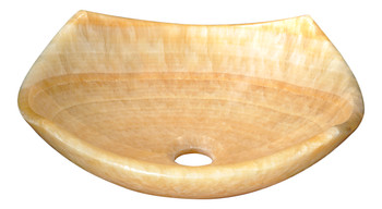 ANZZI Vespa Natural Stone Vessel Sink In Cream Jade - LS-AZ8234