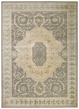 Michael Amini Michael Amini Ma02 Platine MA204 Slate Area Rugs