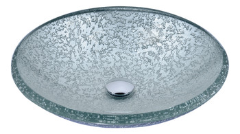 ANZZI Jonas Series Vessel Sink In Clear Glass - S247-blue