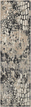 Michael Amini Michael Amini Ma60 Gleam MA604 Flint Area Rugs