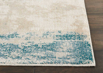 Nourison Maxell MAE13 Ivory/teal Area Rugs