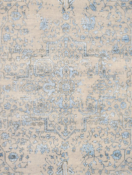 Pasargad Home PDC-1866 Transitional Silver Area Rug - 5' 9" X 9' 0" Rectangular