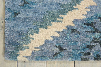 Nourison Tahoe Modern MTA06 Denim Blue Area Rugs