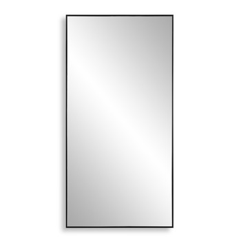 StudioLX Mirror Black Finish With Plain Mirror - W00546
