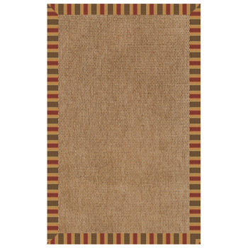 Capel Islamorada-Basketweave Dimone Sequoia 2085_848 Indoor/outdoor Bordered